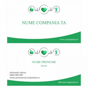 Model carti de vizita EK 20041-verde