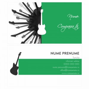 Model carti de vizita EK 20046-verde