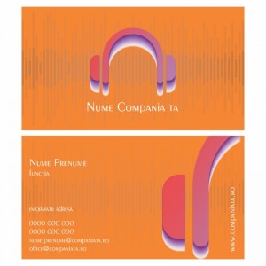 Model carti de vizita EK 20053-rosu