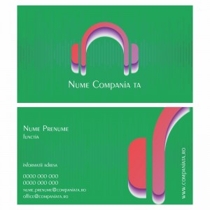 Model carti de vizita EK 20053-verde