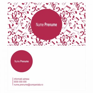 Model carti de vizita EK 20076-bordo