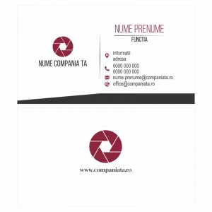 Model carti de vizita EK 20102-bordo