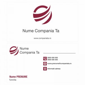 Model carti de vizita EK 20109-bordo