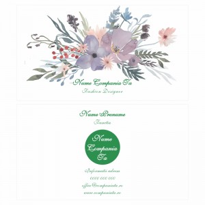 Model carti de vizita EK 20132-verde