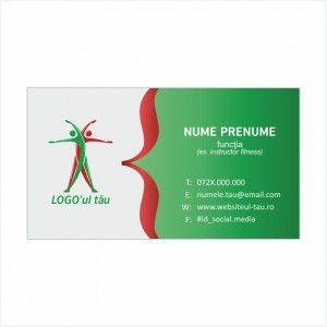 Model carti de vizita EK 20184-verde