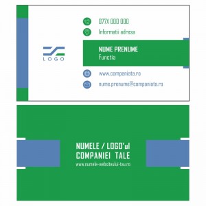 Model carti de vizita EK 20194-verde